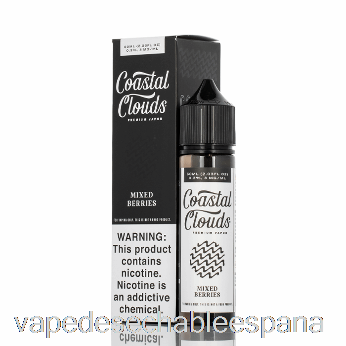 Vape España Bayas Mixtas - Nubes Costeras Co. - 60ml 6mg